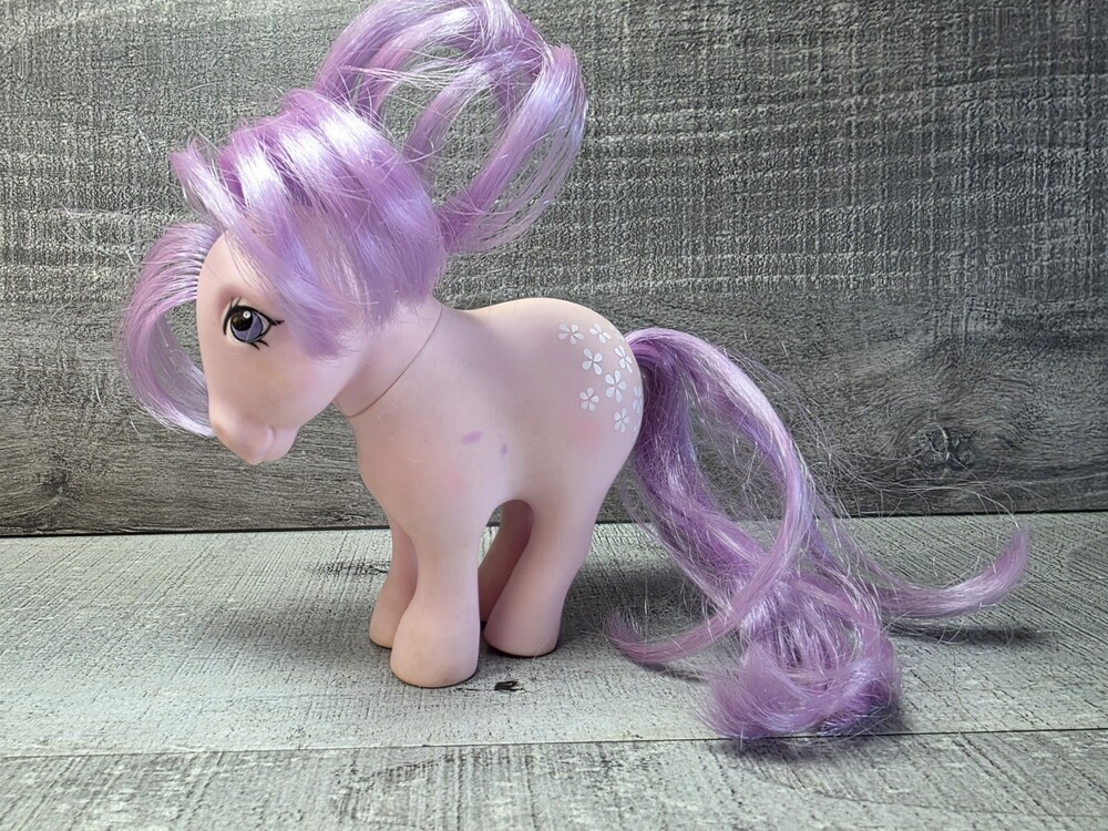 My Little Pony Vintage G1 BLOSSOM Concave Feet Original 1982 MLP G29a